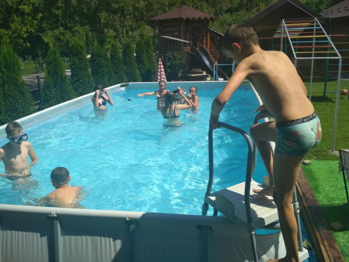 Зелена Садиба Над Рікою Slavske Exteriör bild